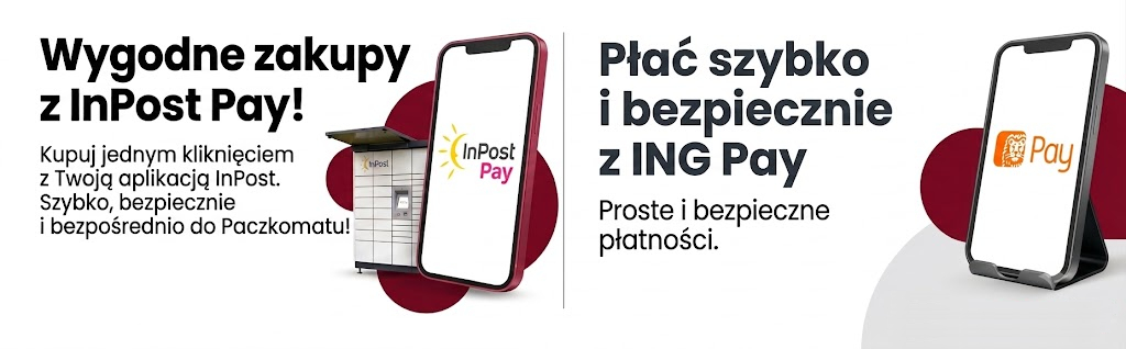 Formy płatności w sklepie - InPost Pay oraz ING Pay